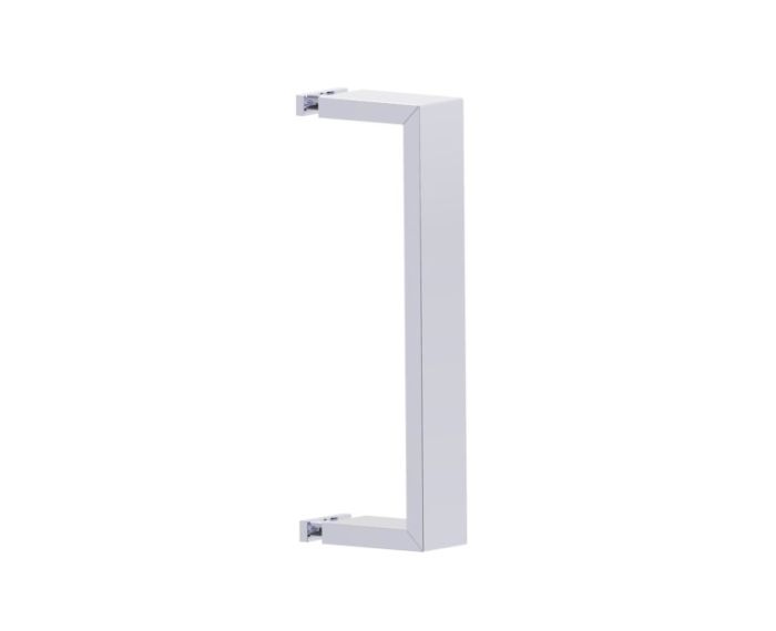 8 po poignée de porte de douche simple face HAMBURG 4407508 chrome poli