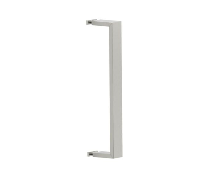 12 po poignée de porte de douche simple face HAMBURG 4407512 nickel brossé