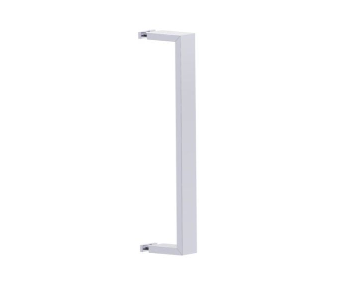12 po poignée de porte de douche simple face HAMBURG 4407512 chrome poli