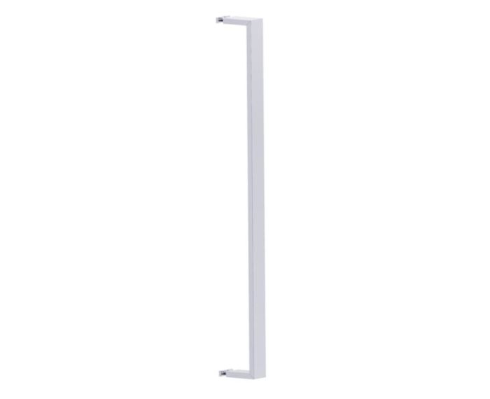 24 po poignée de porte de douche simple face HAMBURG 4407524 chrome poli