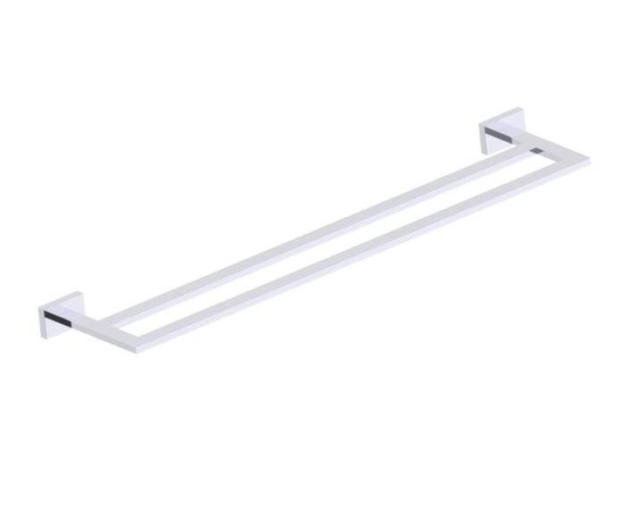 barre à serviette double 24 po VIENNA 480242 chrome poli