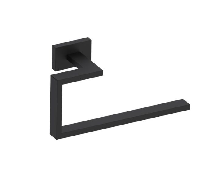 anneau porte-serviette VIENNA 480465 noir mat
