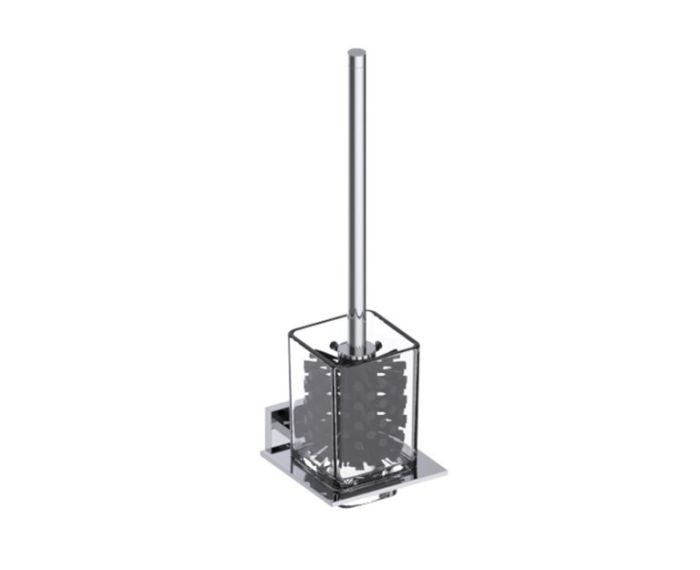ensemble brosse de toilette VIENNA 480610 chrome poli