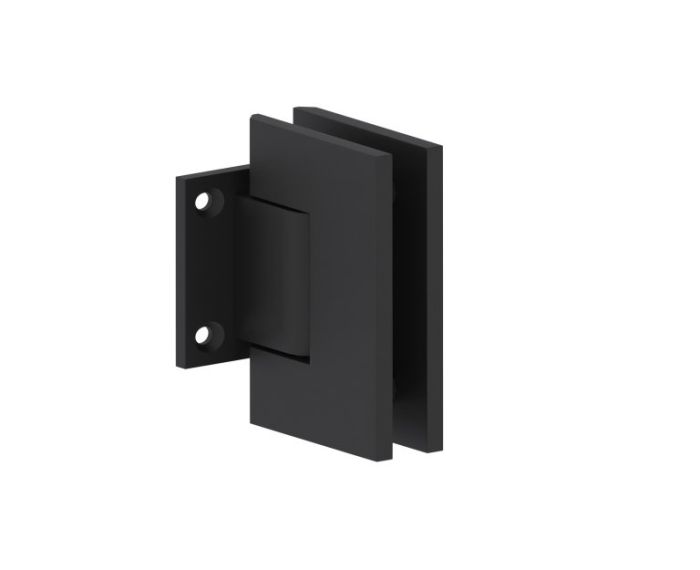 montage mural Short Back Plate Hinge YORK 51032 noir mat