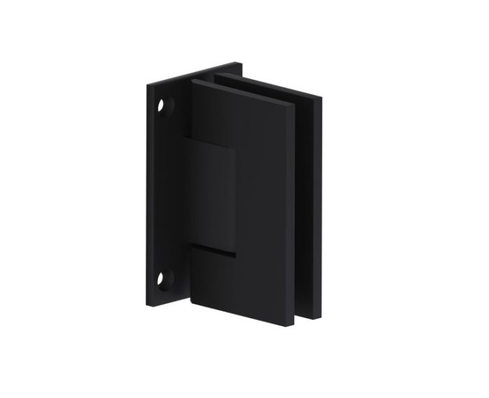 ajustable montage mural dos plein Plate Hinge DOVER 52034-ADJ noir mat