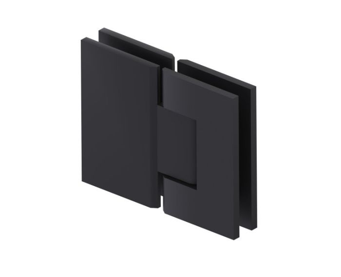 charnière verre-à-verre DOVER 52054 noir mat