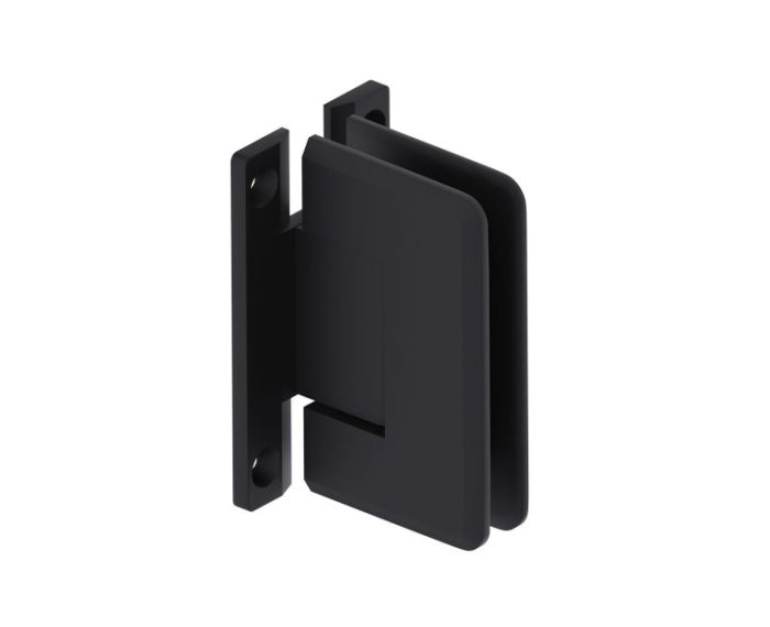 ajustable montage mural 'H' Back Plate Hinge CROSBY 53034-ADJ noir mat