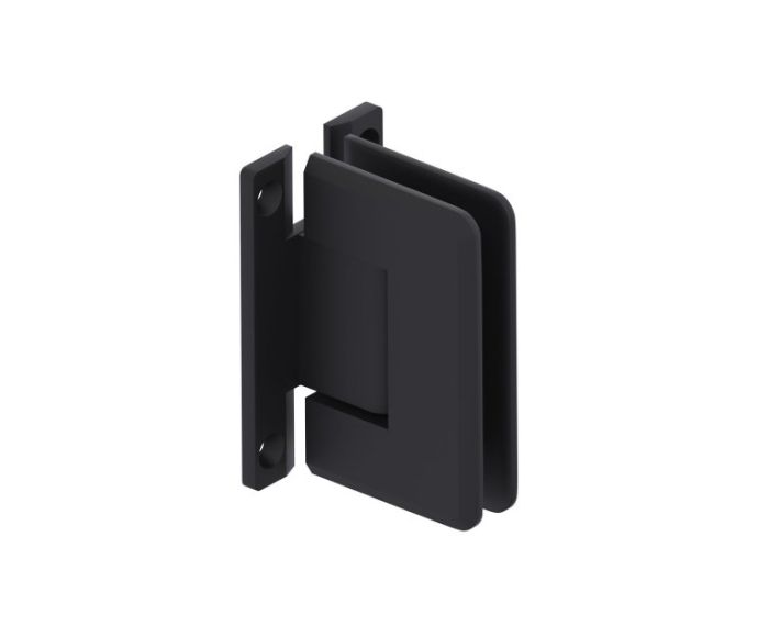 ajustable montage mural 'H' Back Plate Hinge ASHFORD 54034-ADJ noir mat