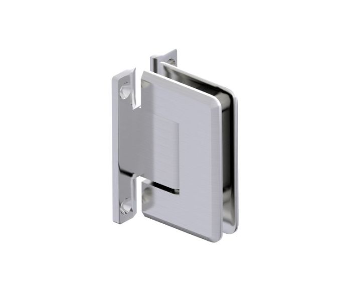 ajustable montage mural 'H' Back Plate Hinge ASHFORD 54034-ADJ nickel brossé