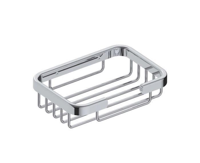 panier grillagé Rectangle Bath & panier de douches 828003 nickel poli
