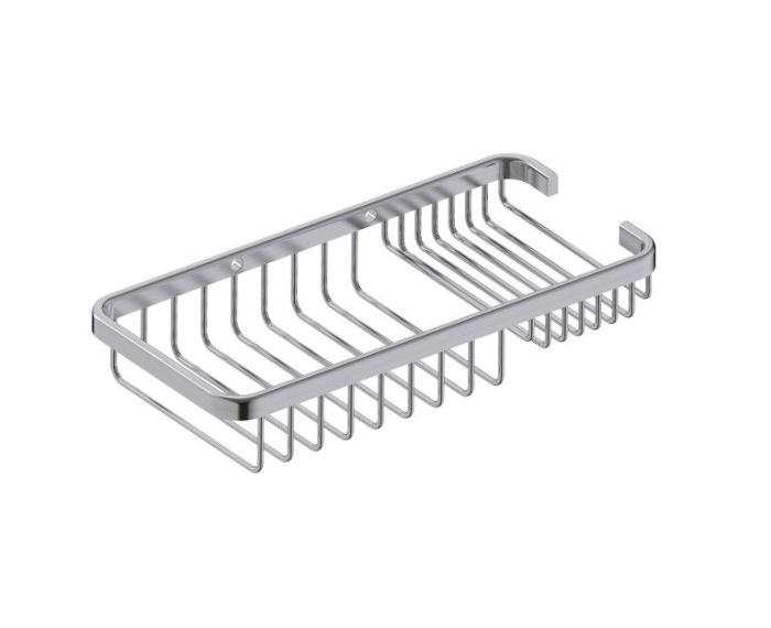 panier grillagé with Soap Holder Bath & panier de douches 828004 nickel brossé
