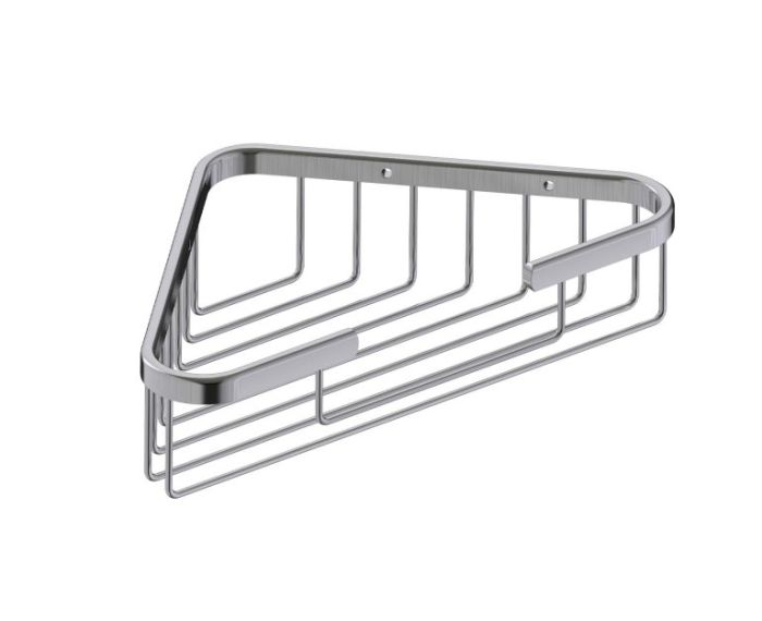 panier grillagé Corner Mount Bath & panier de douches 828006 nickel brossé