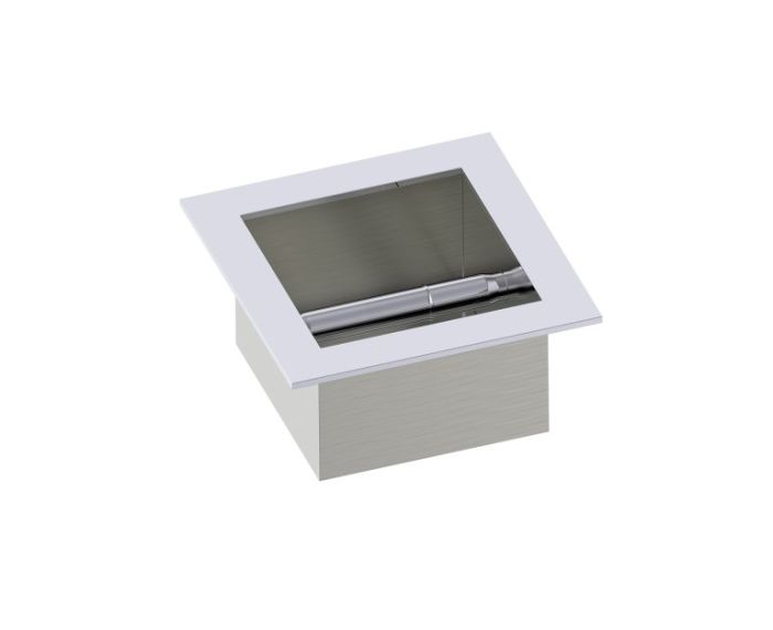 Recessed porte-papier hygiénique HOTEL 828159 chrome poli