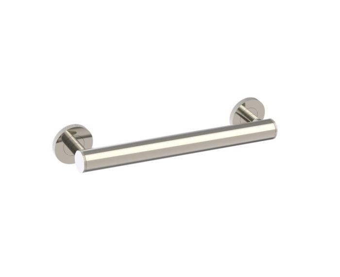 barre d'appui ronde 9100K Knurled Series 12 8289112K2 nickel poli