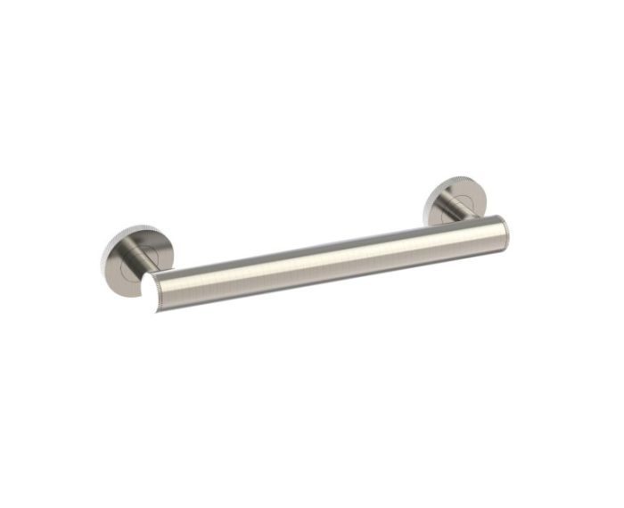 barre d'appui ronde 9100K Knurled Series 12 8289112K2 nickel brossé