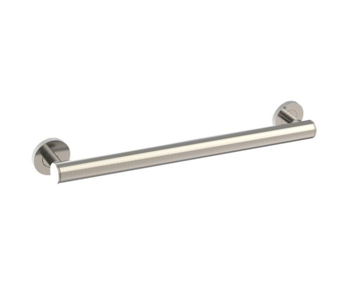 barre d'appui ronde 9100K Knurled Series 18 8289118K2 nickel brossé