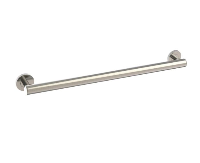 barre d'appui ronde 9100K Knurled Series 24 8289124K2 nickel brossé