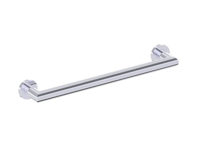 barre d'appui ronde chanfreinée série 9200 18 po 8289218 chrome poli