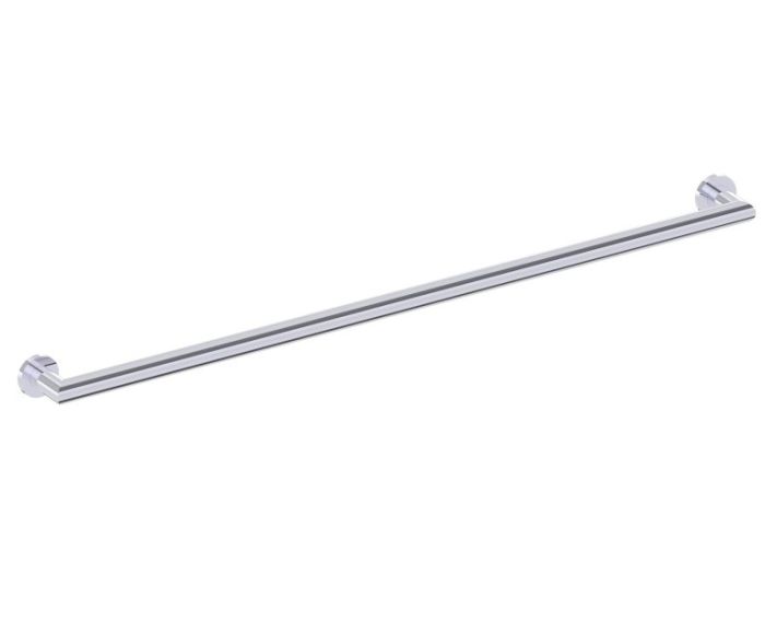 barre d'appui ronde chanfreinée série 9200 42 po 8289242 chrome poli