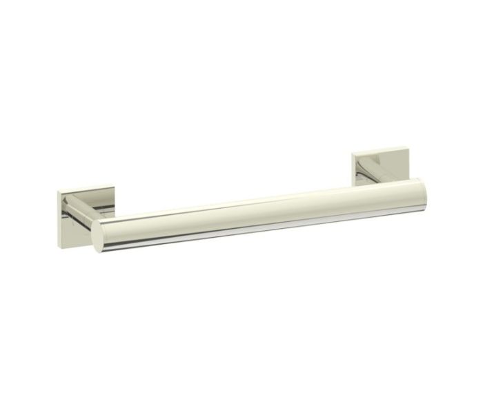 barre d'appui ronde with Square Rosettes série 9400 12 po 8289412 nickel poli