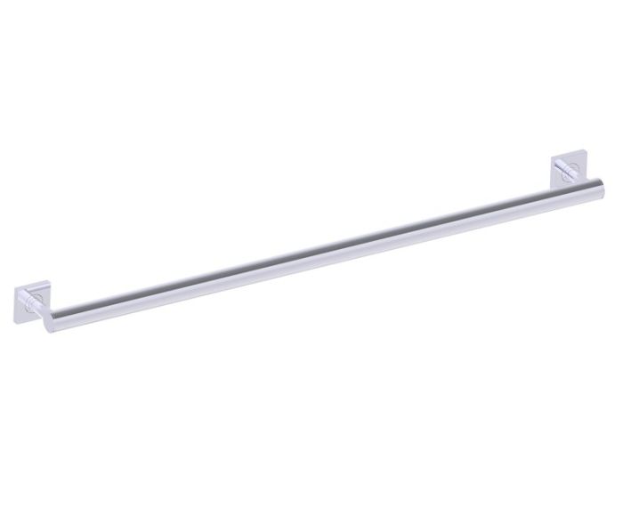 barre d'appui ronde with Square Rosettes série 9400 36 po 8289436 chrome poli