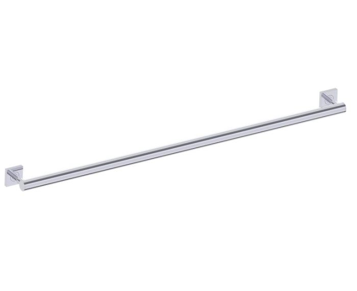 barre d'appui ronde with Square Rosettes série 9400 42 po 8289442 chrome poli