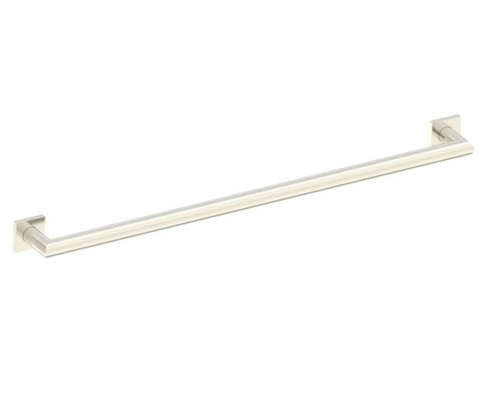 barre d'appui chanfreinée avec rosaces carrées série 9600 36 po 8289636 nickel brossé