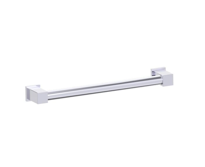 barre d'appui ronde with Square Ends 9800 Series 12 8289812 chrome poli