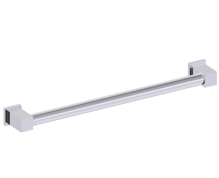barre d'appui ronde with Square Ends 9800 Series 24 8289824 chrome poli