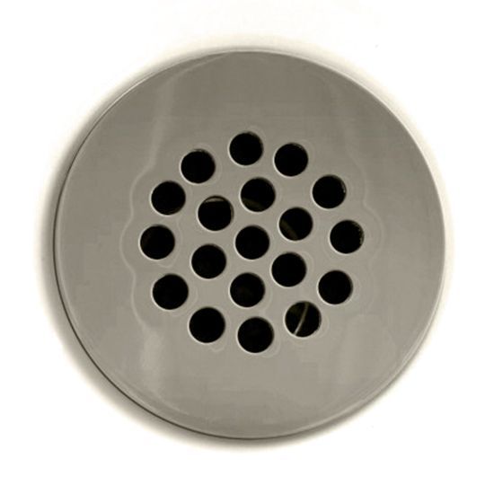 Drain de lavabo sans trop-plein 1/4 po Nickel brossé