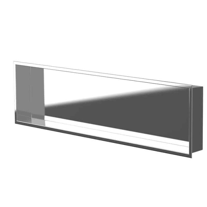 Niche murale de douche Alba 12 po x 48 po miroir