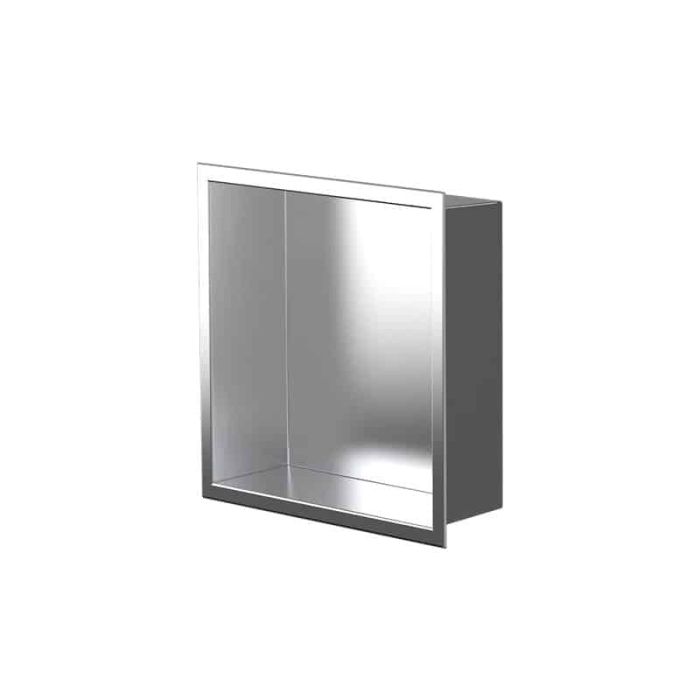 Niche murale de douche Ally 12 po x 12 po acier inoxydable