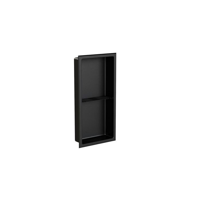 Niche 24 po x 12 po en inox noir mat inox noir mat