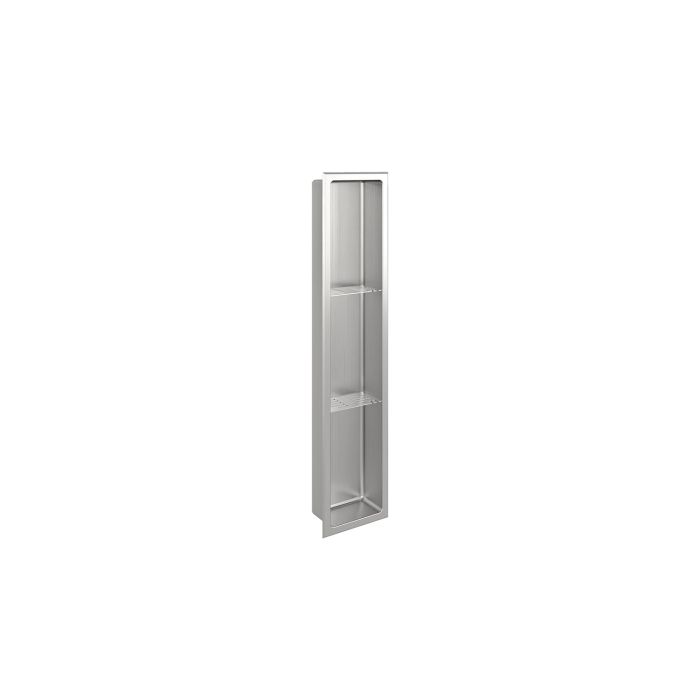 Niche 36 po x 8 po en inox brossé inox