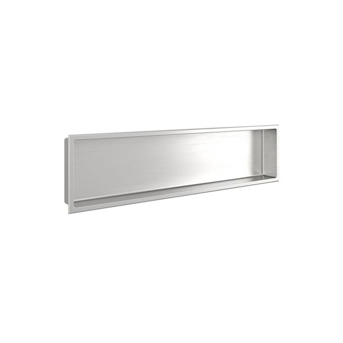 Niche 48 po x 12 po en inox brossé inox