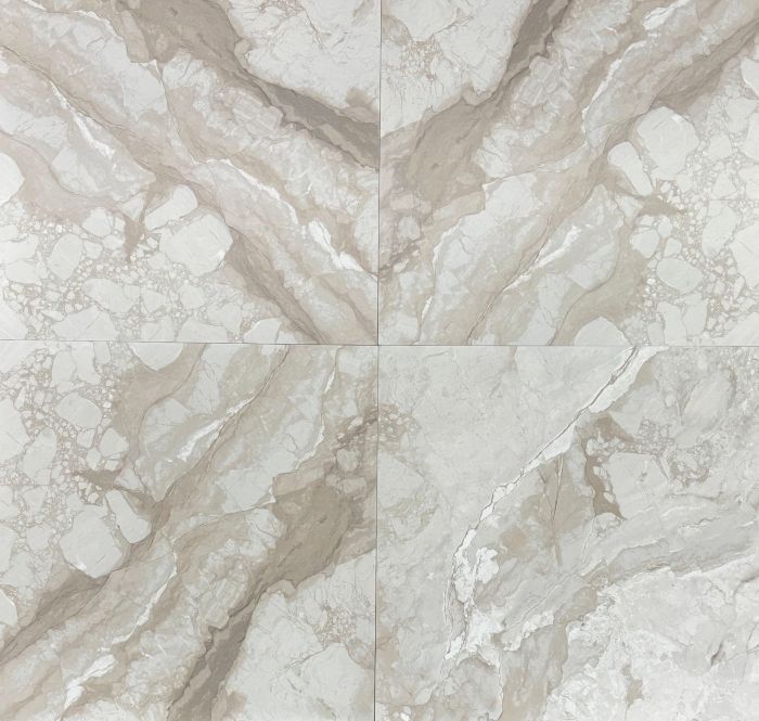 Carreau de porcelaine Bali Brun 24 po x 24 po