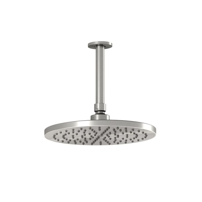 Tête de pluie ronde 8 Accent 5/8 po Nickel pur PVS