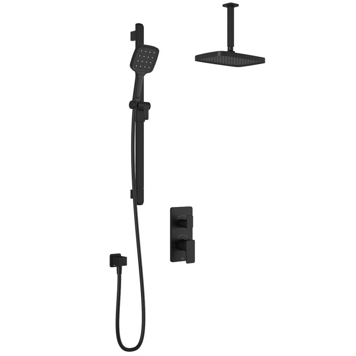 Plus Kareo 1/2 po Noir mat