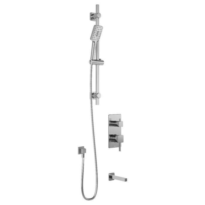 Système de douche à pression équilibrée Sobrio PB2 1/2 po Chrome