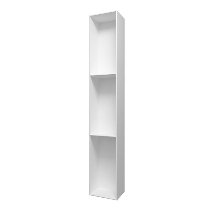 Cabinet mural 48 po x 8 po x 6 po en blanc mat