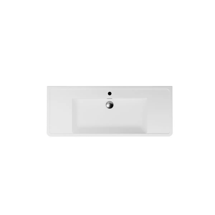 Dessus vanité simple Ross 48" Polymarbre blanc