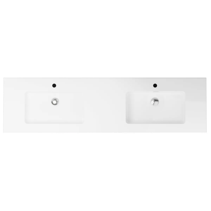 Dessus vanité double Aden 71"