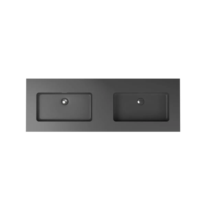 Dessus non percé Bass 60" Quartz noir