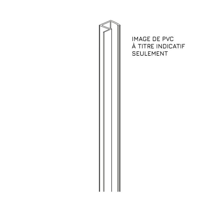 Ensemble de Pvc clair Akcess 48 po