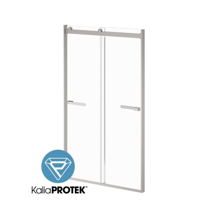 Porte coulissante bidirectionnelle Akcess 2.0 48 po Nickel pur PVS