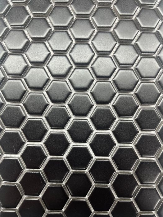 Mosaïque Drift Noir 10.5 po x 12 po