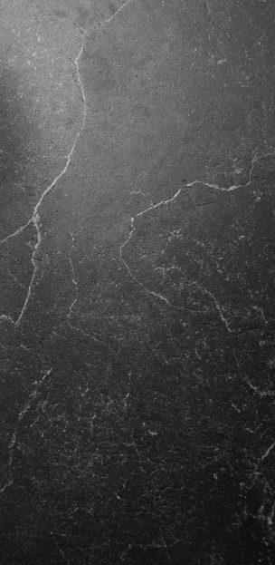 Carreau de porcelaine Enzo Noir mat 24 po x 48 po