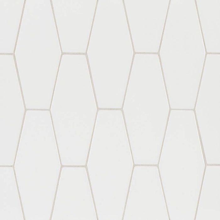 Mosaïque House Blanc 12 po x 12 po