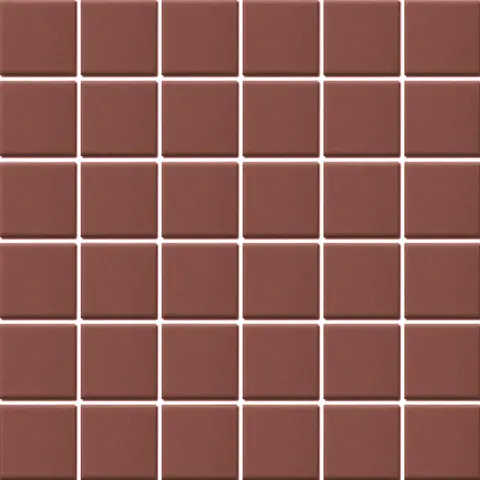 Mosaïque Classic / Techno Rouge mat 12 po x 12 po