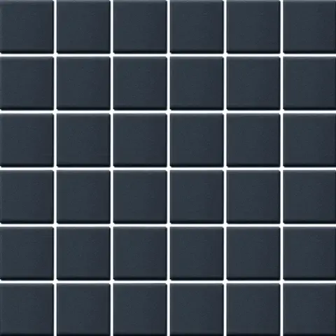 Mosaïque Classic / Techno Navy mat 12 po x 12 po